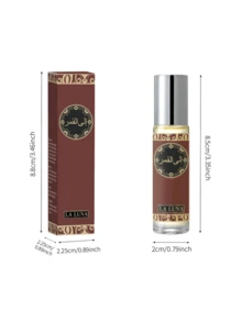 10ml Dubai Unisex Eau De Cologne, High-End Woody Floral Fragrance With Powder Pepper, Citrus, Amber, Spice And Musk Notes, Enhances Charm And Confidence, Middle Eastern Cologne - Exquisite Gift Box Decorated With Traditional Arabic Golden Floral Pattern - Suitable For Daily Use, Parties, Festivals, Recommended For Valentine's Day, Perfect Gift For Boyfriend Or Husband - Dubai Fragrance - View 5