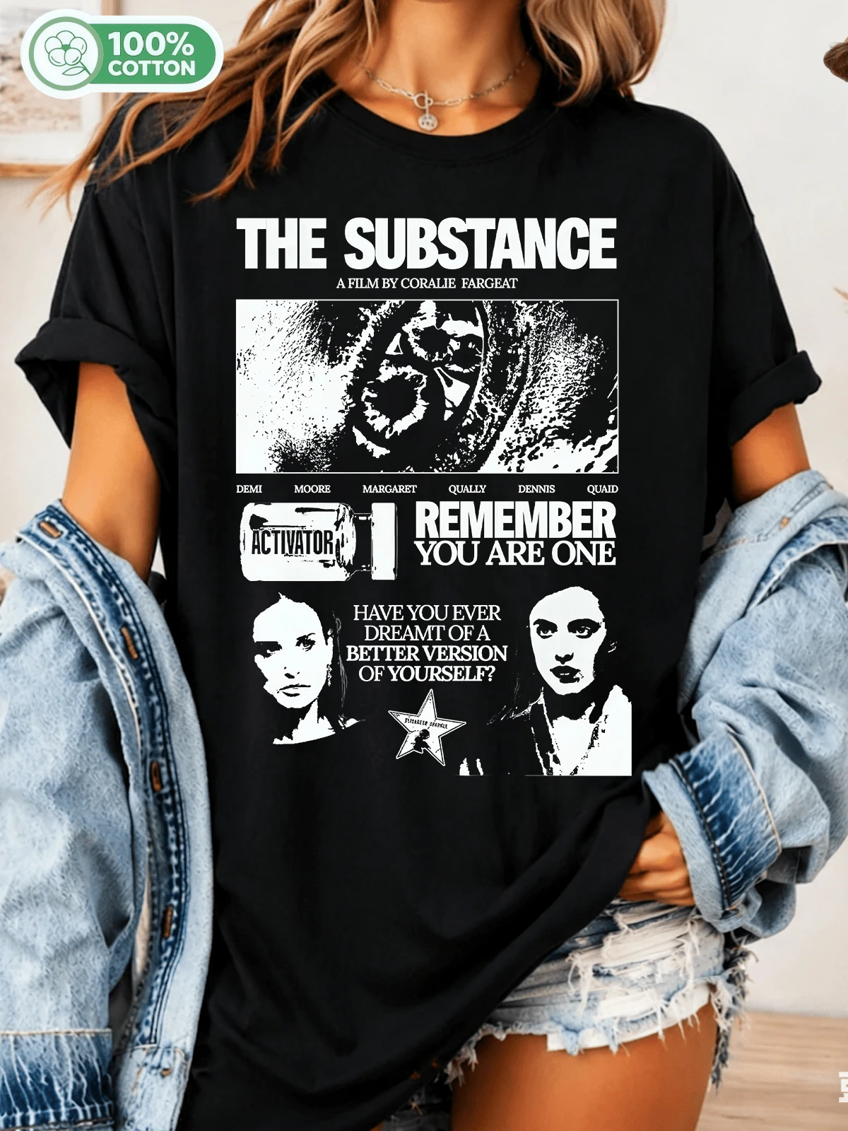 Women T-Shirts - Black - View 1