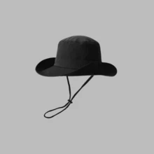1pc Unisex Solid Color Drawstring Bucket Hat, Outdoor Travel Hiking Casual Lightweight Fashionable Sun Hat, Suitable For All Ages, Summer UV Protection - Multicolor - View 9