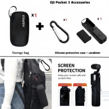 Pocket 3 Storage Bag, Osmo Pocket Gimbal Camera Portable Protective Case, Compact Storage - View 12