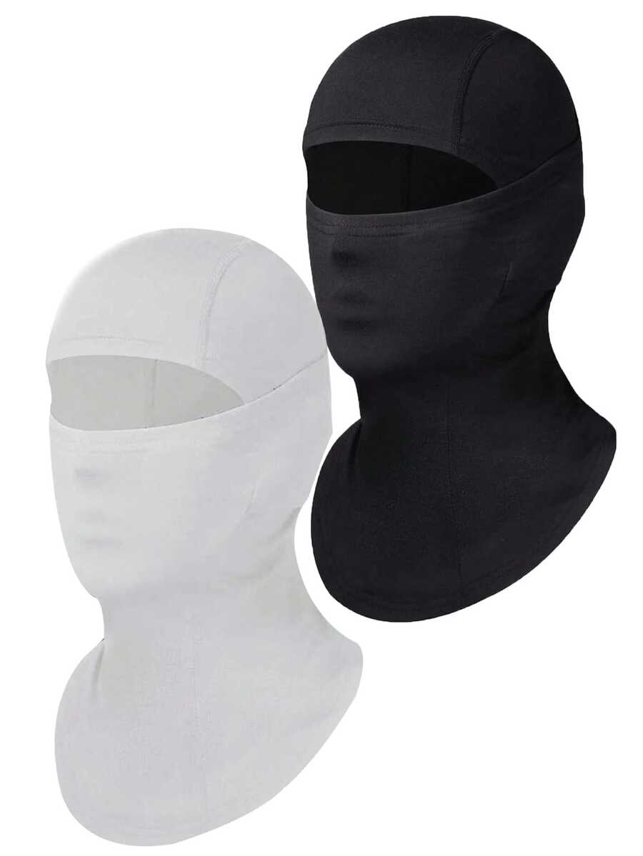 1/2/3pcs Unisex Printed Balaclava Face Mask, Suitable For Outdoor Activities Like Travel, Cycling, Hiking, Fishing In All Seasons,Beach,Holiday - Style F - View 1