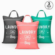 Túi đựng đồ giặt du lịch cỡ lớn, túi đựng đồ ướt và khô, túi dây rút đựng quần áo bẩn có thể giặt được, thích hợp cho quần áo tập gym, đồ bơi, đồ tập thể dục, có các màu xanh dương, hồng, đen, xám. - Cung lớn - Xem 34