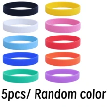 30-1pack Summer Candy Color Silicone Wristbands, Suitable For Concerts, Electronic Music Events, Stadiums, Fashion Apparel, Multiple Colors Available - Multicolor - View 18