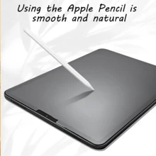 霧面鋼化玻璃螢幕保護貼 適用於 iPad，防眩光，支援 Apple Pencil，防刮 & 防指紋，適用於所有 11th/10th/9th/8th/7th/6th/5th/2025Air/2024Air/2024Pro/2022pro/2024Air/2025Air/2021pro/2020pro/2018pro/Mini6/Mini5/Mini4/Air5/Air4/Air3 型號 (10.2"/11"/10.9"/8.3"/12.9"/9.7"/13")，全螢幕超清保護膜，螢幕保護貼配件，A16 螢幕保護貼，復活節、春季、夏季 - 1pcs磨砂啞光 - 查看 8