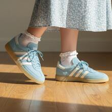 Adidas Handball Spezial Shoes Preloved Blue Women's  - JQ4490| Classic, Casual, Everyday, Comfortable - 復古藍 - 查看 2