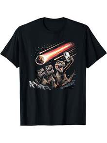 Camiseta de Manga Corta para Hombre 180G Algodón Negro, Casual para Todas las Estaciones, Lavable a Máquina, Muy Versátil - Negro - Ver 8