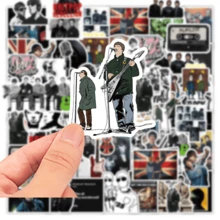 50 piezas de pegatinas con el tema de la banda de rock Oasi.S, adecuadas para fans de música rock, se pueden pegar en portátiles, guitarras, patinetas y decoraciones de fiesta - Multicolor - Ver 5