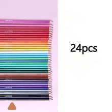 Colored Pencils, Drawing Pencils, Triangular Plastic Grip, Suitable For Coloring, Sketching And Art Supplies - Multicolor - View 9