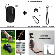 Pocket 3 Storage Bag, Osmo Pocket Gimbal Camera Portable Protective Case, Compact Storage - View 14