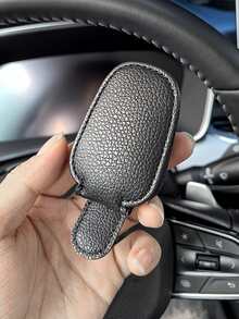 1 kẹp kính che nắng ô tô đa năng, kẹp kính thời trang bằng da từ tính, chất liệu PVC, giá đỡ kính ô tô, phụ kiện nội thất ô tô, kẹp kính thời trang cho ô tô, giá đựng kính, cần thiết cho những chuyến đi nắng, đồ dùng cần thiết cho kỳ nghỉ/du lịch/túi đi biển/đồ dùng cần thiết trên ô tô. - Nhiều màu - Xem 3