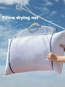 1/2 chiếc lưới phơi đồ đa năng, thích hợp cho gối và đồ chơi, chăm sóc vải, tiết kiệm không gian và túi lưới sắp xếp đồ dùng. - Nhiều màu - Xem 1