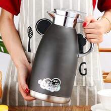 Bình giữ nhiệt bằng thép không gỉ 304, bình trà cách nhiệt thương mại, bình nước cách nhiệt, dùng cho nhà hàng, khách sạn, bình trà/nước lạnh di động dung tích lớn, chịu nhiệt. - Nhiều màu - Xem 2