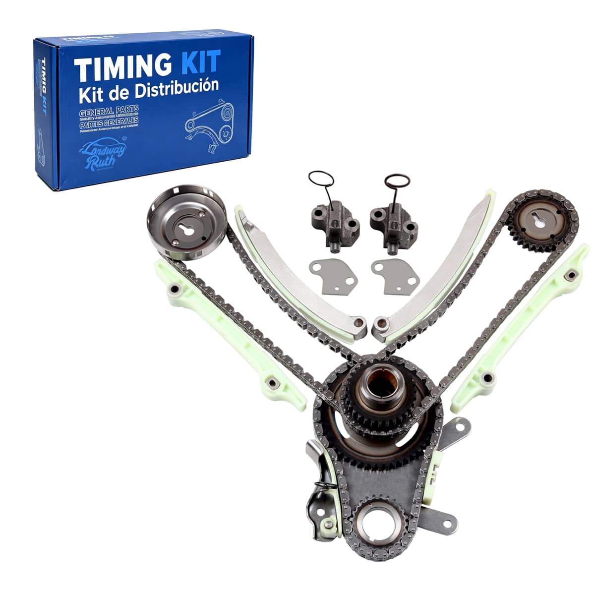 Kit de Cadena de Tiempo del Motor 76110 para Dodge Dakota/Durango/R-Am 1500 04-09, Nitro 07-12, para Commander/Grand Cherokee/Liberty OEM:76110 - 76110 - Ver 1