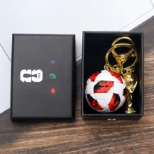 2026 FIFA 世界盃美國/墨西哥/加拿大世界盃套裝，世界盃鑰匙圈系列包含世界盃獎盃迷你鑰匙圈、世界盃足球配件吊飾、背包吊飾鑰匙圈與獨家賽事觀賞裝飾 - 彩色 - 查看 16