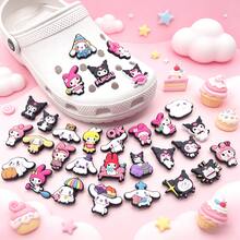SANRIO 三麗歐系列 My Melody Cinnamoroll Kuromi 花朵扣飾 - 彩色 - 查看 1