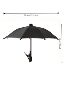 Outdoor Phone Sun Shade Umbrella With Small Clip, Suitable For Beach, Photography And Car Use. UV Protection And Anti-Glare Design - Multicolor - View 10