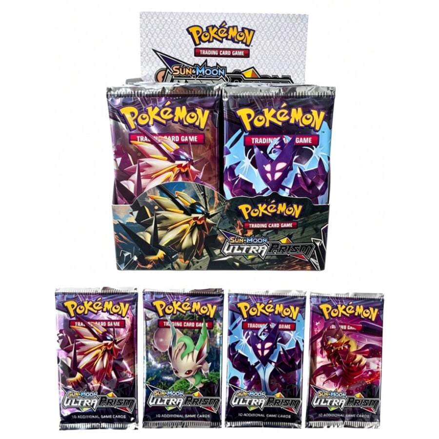 360/100/20/10pcs VMAX GX VSTAR Anime Game Cards, Each Pack Includes 1 Extra Card - Multicolor - View 1