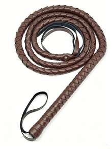 Heavy-Duty Western Cowboy Whip With Ergonomic Handle And Lash Loop - Long Shaft Design Suitable For Dressage, Field Trials, Western Riding, Equestrian Training, Rodeo - Durable And Versatile Training Whip With Realistic Crack, Ideal For Horse Riding Enthusiasts, Equestrian Supplies, Riding Gear, Equestrian Training Whip - Multicolor - View 3
