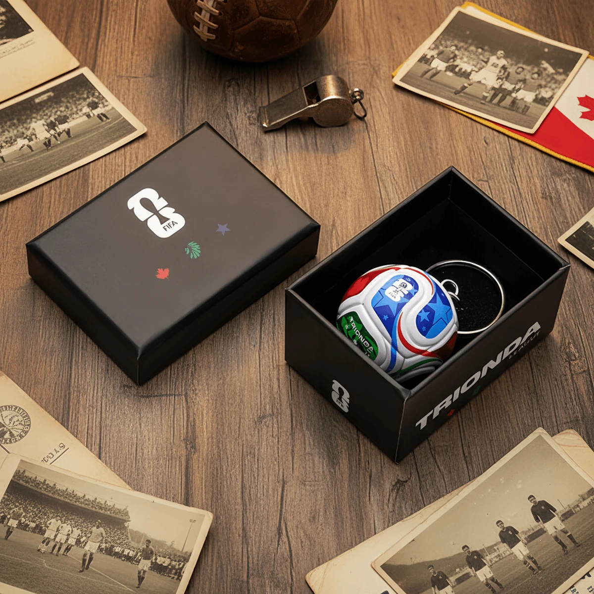 FIFA FIFA 2026 World Cup Soccer Party Gift Box For USA, Canada, Mexico, Fan Memorabilia Gift Set, Party Favors, Suitable For Graduation, Back To School, Halloween, Christmas, Father's Day Or Birthday Gifts For World Cup Soccer Fans - Multicolor - View 1