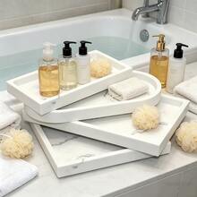 Artificial Stone White Tray