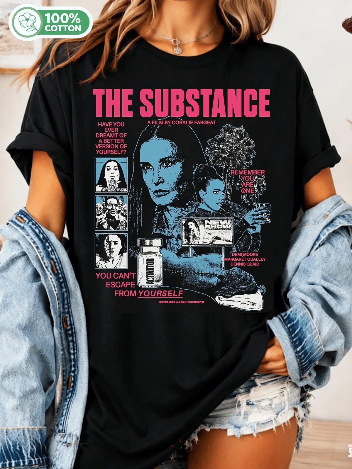 Women T-Shirts - Black - View 1