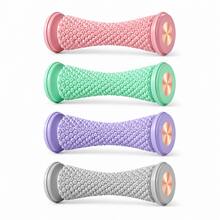 4 Pcs Easy To Roll Foot Fascia Relief Roller - PVC Foot Massager For Muscle Relaxation, Yoga And Arch Support, Ideal For Home Workouts,Father Gift - Random Color - View 9