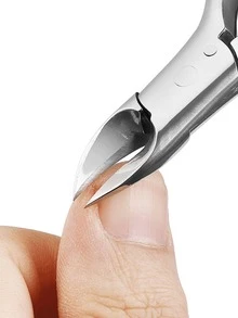 Kìm cắt móng chân mọc ngược chuyên nghiệp bằng thép không gỉ, kìm cắt móng lưỡi cong chính xác với tay cầm chống trượt, kìm cắt móng chân sắc bén chịu lực cao để chăm sóc móng chân mọc ngược sâu, dùng trong làm móng tay tại nhà hoặc salon. - Nhiều màu - Xem 2