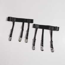 2pcs Adjustable Elastic Shirt Holder Clips For Men - Non-Slip Locking Mechanism, Durable Nylon Material, Easy To Use And Convenient - Perfect For Everyday Wear For Going Out Outfit Wedding Party And For Gift Autumn-Winter Accessories Halloween Costume,Suitable For Teens, Youth,Men,Casual, Outdoor, Athletic, Vacation, Graduation Gifts, Birthday, Daily Wear - Multicolor - View 5
