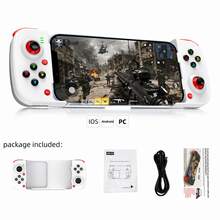 D3 Phone Controller For IPhone/Android Support Phone Case, Mobile Gaming Controller With Ergonomic Design - Wireless Gamepad For Cloud Gaming & PS Remote Play - 查看 6