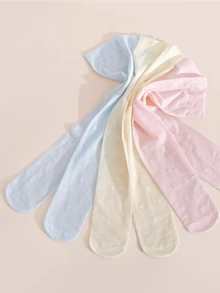 3 đôi quần tất họa tiết ngôi sao cho bé gái, legging mỏng, co giãn tốt, thoáng khí, tất múa cho trẻ em, đa năng cho mùa xuân và mùa thu. - Nhiều màu - Xem 6