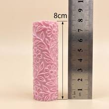 Daisy Meadow Embossing Roller For Jewelry Making - Contemporary Plastic Texture Roller With Floral Design, Compatible With Polymer Clay Cutters, Ideal For Mother'S Day, Father'S Day, 4th Of July, And More, Jewelry Making Supplies, Jewelry Making Tools, Jewelry Making Supplies, Jewelry Making Tools - Daisy - View 5