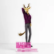 Fun BEASTARS Anime Acrylic Stand Double-Sided Interlayer Printing Double Slot Legoshi Louis Haru Figure Model Desk Decor Gift Toy - Multicolor - View 6