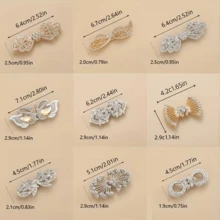 2Pcs/4Pcs Set Elegant High-End Buttons, Fur Coat Decorative Buttons With Rhinestone Decoration, Suitable For Capes, Jackets, Coats, Trench Coats And Shawls, Invisible Sewing Hole Design, Traditional Cheongsam Buttons - Multicolor - View 4