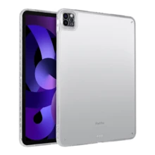 BXD 兼容 iPad 保护壳，适用于 iPad Pro（2022/2021 款，第六/五代），轻薄防黄变，硬质背壳，支持 Apple Pencil 2，经典系列 - 無色 - 查看 6