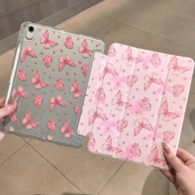 Ốp bảo vệ iPad 2 có khe cắm bút và mặt lưng acrylic trong suốt, ốp bảo vệ máy tính bảng iPad SE 11 inch 2023, ốp gập ba, chức năng ngủ/thức thông minh, tương thích với iPad thế hệ thứ 8/9/10 10.2 inch, A16, thế hệ thứ 11, Matepad 11.5S"/Matepad SE 11". - Trong sáng - Xem 2