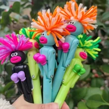 1 chiếc bút bi hình võ sĩ quyền anh tóc nổ ngộ nghĩnh, bút thư giãn sáng tạo, bút tròn chất lượng cao dành cho học sinh. - Nhiều màu - Xem 6