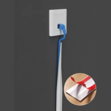 1 Roll 3 Meters/118.11in Self-Adhesive Cable Organizer Trunking, For Fixing Wires, Flexible Cable Protector, Easy Installation, Designed For Concealing Network Cables And Power Cords, Suitable For Surface Mounting - A - View 6