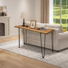 Home Office Desks - Brown - View 3