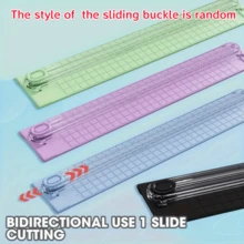 1pc A3 Paper Cutter, Portable Photo Trimmer, Mini Paper Shredder, Corner Rounder, Paper Cutting Tool - As Shown In the Figure - View 4
