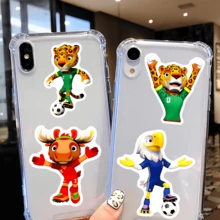 50张2026年FIFA世界杯贴纸，包含吉祥物、枫叶、梅西和克拉奇图案，适合装饰日记本、平板电脑、手机，是送给足球迷的绝佳礼物。 - 美加墨 - 查看 8