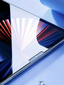 Bộ 3 món (1 ốp bảo vệ + 2 miếng dán màn hình cường lực) cho iPad thế hệ thứ 10/11/Pro 11"/Air 13" 2026, màu hồng siêu mỏng trong suốt, 2 miếng dán màn hình cường lực 9H, chất liệu acrylic chống sốc và chống trầy xước, kèm giá đỡ bút cảm ứng và khăn lau, chân đế đa năng tiện dụng cho văn phòng và học tập. - Nhiều màu - Xem 4