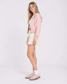 Adidas Originals GAZELLE INDOOR Women's Low-Top Sneakers In Pink - Split Leather, Top Grain Cowhide, Comfortable And Versatile Thin Sole - Pink - View 8