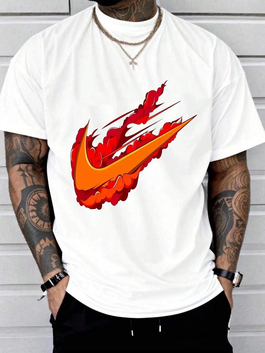 Men T-Shirts - White - View 1
