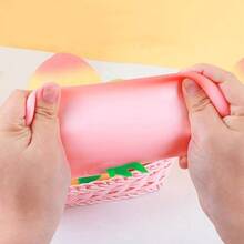 1/2 chiếc đồ trang trí để bàn hình quả đào dễ thương, mềm dẻo, đàn hồi chậm, kiểu dáng trái cây, thích hợp cho gia đình, văn phòng, lớp học, tiệc tùng, trang trí thẩm mỹ hàng ngày, tuyệt vời cho năm mới, Ngày Valentine, Ngày của Mẹ, Ngày của Cha, mùa tốt nghiệp. - Mẫu mới - Xem 10