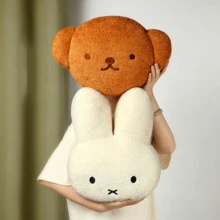 Miffy Plush Long Body Pillow, Cute Cartoon Anime Sleep Pillow, Soft Plush Doll Gift For Women, Girls, Couples, Home Decor - Multicolor - View 3