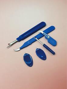6pcs Seam Ripper Set, Includes 4 Different Size Seam Rippers + 2 Thumb Threaders, Multi-Size Suitable For Various Handicraft Scenarios Like Sewing, Crocheting, Cross-Stitch And Traditional Clothing Alteration - Thread Puller Kit - View 4