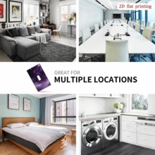 1 tấm ốp công tắc đèn trang trí hình bầu trời sao tím - Tấm trang trí in 2D, nhựa bền, không cần điện, cần thiết cho trang trí nhà hiện đại, phù hợp cho phòng khách, phòng ngủ, văn phòng, thiết kế vũ trụ, phẳng 2D - Nhiều màu - Xem 5