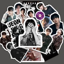 60张贴纸，ARIRANG粉丝周边商品，ARIRANG贴纸，RM、J-HOPE、JIN、JIMIN、V贴纸，笔记本电脑、手机、行李箱、杯子装饰贴纸，汽车贴纸，DIY剪贴簿贴纸，精美装饰品，生日礼物 - 彩色 - 查看 11
