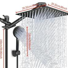 Soffioni doccia fissi - nero - Visualizzare 2