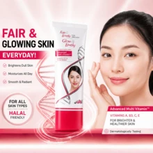 Glow & Lovely (Formerly Fair & Lovely) Multi-Vitamin Day Cream - Brightens & Evens Skin Tone, Moisturizes - Vitamin C - View 3
